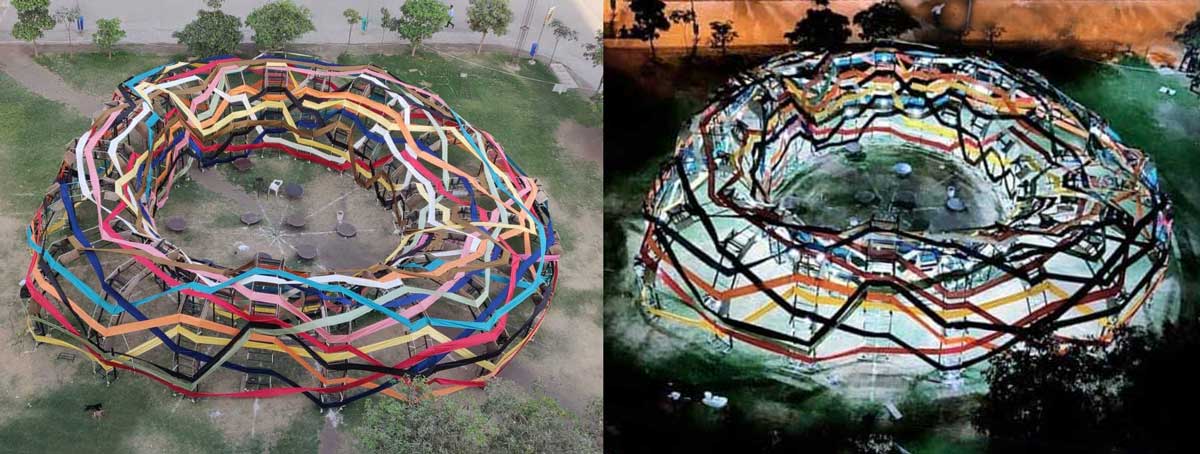Marwadi Pavilion — original artwork by Matteo Biella, 2020